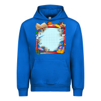Cobalt school your text here Urban Hoodie - NancyCooperArtShop