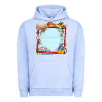 Pigment Grape Ice school your text here Urban Hoodie - NancyCooperArtShop