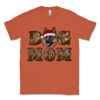 Copper chriistmas dog mom with german shepherd Classic Tee - RanaPortraitStore