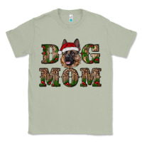 Matcha chriistmas dog mom with german shepherd Classic Tee - RanaPortraitStore