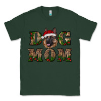 Sports Green chriistmas dog mom with german shepherd Classic Tee - RanaPortraitStore
