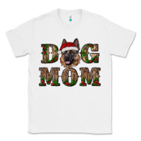 White chriistmas dog mom with german shepherd Classic Tee - RanaPortraitStore