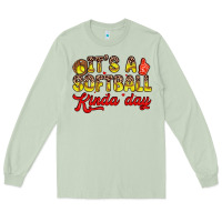 Matcha it s a softball kinda day Long Sleeve Tee - Zillion Design Studio