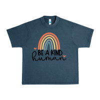 Midnight Navy be a kind Urban Heavy Tee - Unal Design