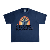 Navy be a kind Urban Heavy Tee - Unal Design