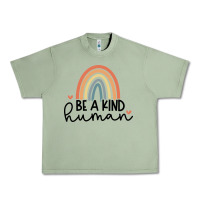 Oil Green be a kind Urban Heavy Tee - Unal Design