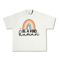 Pistachio be a kind Urban Heavy Tee - Unal Design