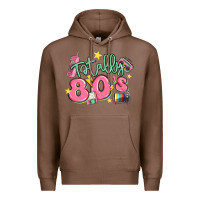 Chestnut totally 80s retro vintage Premium Hoodie - MaliasSmallBusiness