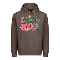 Coffee totally 80s retro vintage Premium Hoodie - MaliasSmallBusiness