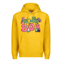 Lemon totally 80s retro vintage Premium Hoodie - MaliasSmallBusiness