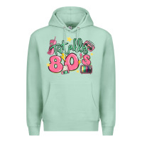 Seafoam totally 80s retro vintage Premium Hoodie - MaliasSmallBusiness