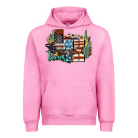 Fuchsia Pink tx texas Urban Hoodie - NancyCooperArtShop