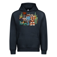 Navy tx texas Urban Hoodie - NancyCooperArtShop