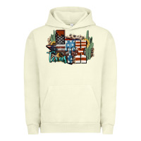 Pigment Pistachio tx texas Urban Hoodie - NancyCooperArtShop
