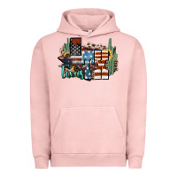 Pigment Salmon tx texas Urban Hoodie - NancyCooperArtShop