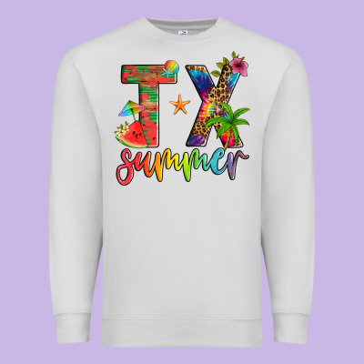 Tx Summer Premium Sweatshirt Designed By Artiststas