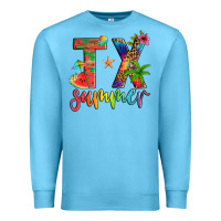 Ocean Blue tx summer Premium Sweatshirt - Artiststas