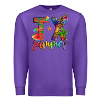 Purple tx summer Premium Sweatshirt - Artiststas