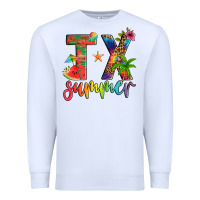 White tx summer Premium Sweatshirt - Artiststas