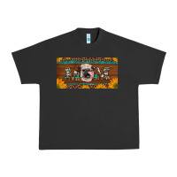 Pigment Black western heifer mom with sunflowers and turquoise license plate Urban Heavy Tee - Artiststas