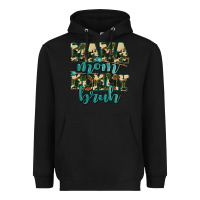 Black mama mom mommy bruh with arrow Heavyweight Hoodie - AdoDesignShop
