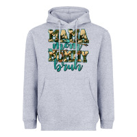 Heather Grey mama mom mommy bruh with arrow Heavyweight Hoodie - AdoDesignShop