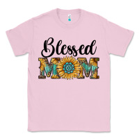 Bubblegum Pink blessed mom Classic Tee - RanaPortraitStore