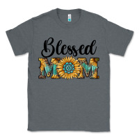 Charcoal Heather blessed mom Classic Tee - RanaPortraitStore