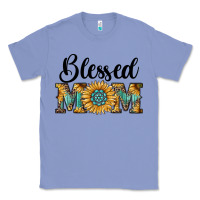 Colony Blue blessed mom Classic Tee - RanaPortraitStore
