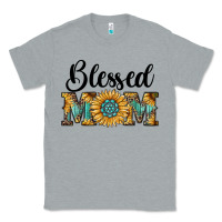 Heather Grey blessed mom Classic Tee - RanaPortraitStore