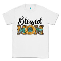 White blessed mom Classic Tee - RanaPortraitStore