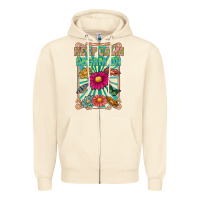 Sandshell keep calm dream on Zipper Hoodie - CowhideDigitalArt
