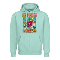 Seafoam keep calm dream on Zipper Hoodie - CowhideDigitalArt