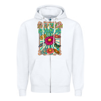 White keep calm dream on Zipper Hoodie - CowhideDigitalArt