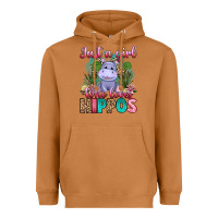Meerkat just a girl who loves hippos Heavyweight Hoodie - Artiststas