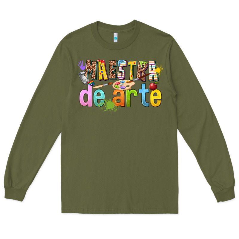 Maestra De Arte Long Sleeve Tee by texasbilliewilder | Teevron