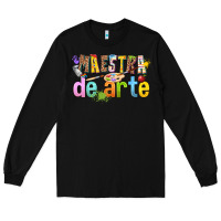 Black maestra de arte Long Sleeve Tee - texasbilliewilder