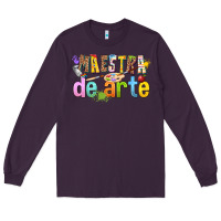 Plum maestra de arte Long Sleeve Tee - texasbilliewilder