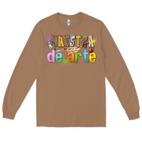 Toasted Coconut maestra de arte Long Sleeve Tee - texasbilliewilder