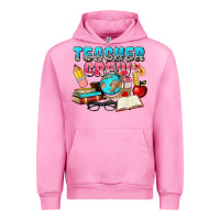 Fuchsia Pink teacher crew Urban Hoodie - NancyCooperArtShop