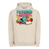 Pigment French Oak teacher crew Urban Hoodie - NancyCooperArtShop