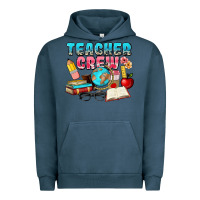 Pigment Midnight Navy teacher crew Urban Hoodie - NancyCooperArtShop