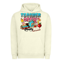 Pigment Pistachio teacher crew Urban Hoodie - NancyCooperArtShop