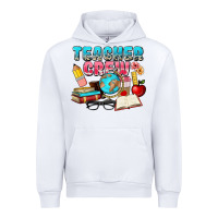 White teacher crew Urban Hoodie - NancyCooperArtShop