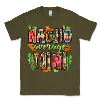 Army Green nacho average mini Classic Tee - Zillion Design Studio