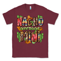 Burgundy nacho average mini Classic Tee - Zillion Design Studio