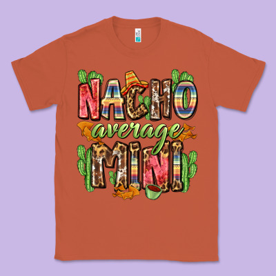 Nacho Average Mini Classic Tee Designed By Zillion Design Studio
