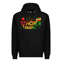 Black black teacher magic juneteenth Premium Hoodie - MaliasSmallBusiness
