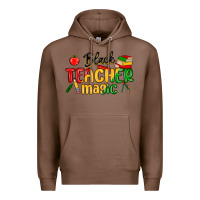 Chestnut black teacher magic juneteenth Premium Hoodie - MaliasSmallBusiness