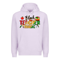 Lilac black teacher magic juneteenth Premium Hoodie - MaliasSmallBusiness